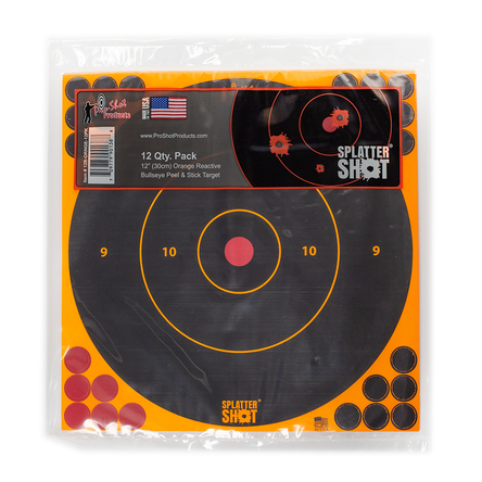 Pro Shot Tarcza Orange Bullseye 12 szt.