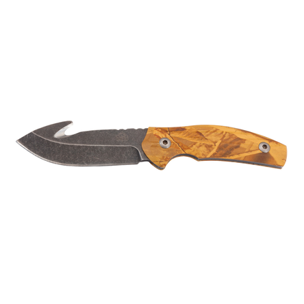 PUMA TEC hunting knife with camouflage optics