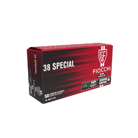 Fiocchi amunicja 38 SPECIAL SJSP 158gr