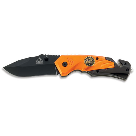 PUMA TEC one-hand rescue knife (orange)