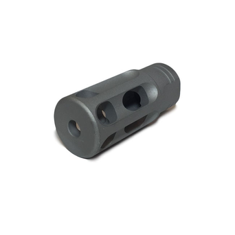 GoGun SuperComp NT .223 Muzzle Brake 5.56 Titanium Stealth Gray