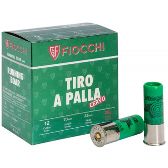 Amunicja breneka Fiocchi Tiro a Palla Cervo kaliber 12/70