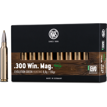 RWS .300 Win. Mag. EVO Green 9g