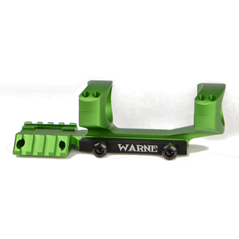 Warne AR15 - 30mm Tactical 1PC Zombie Green