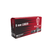 Fiocchi amunicja 9mm LUGER FMJ 115gr