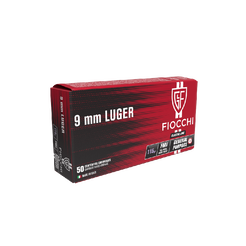 Fiocchi amunicja 9mm LUGER FMJ 115gr