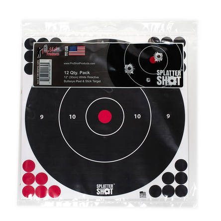 Pro Shot Tarcza White Bullseye 12 szt.