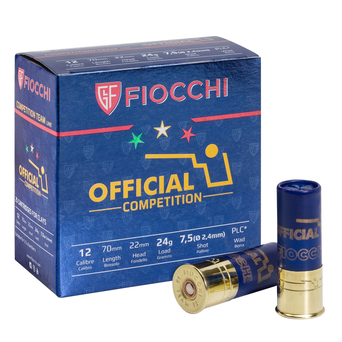 Fiocchi COMPETITION TL OFFICIAL 12/70 24g 7,5 (TRAP)