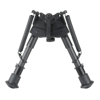 Vector Optics Carbon Fiber 6-9" Swivel Spring Bipod