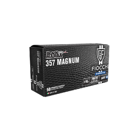 Fiocchi amunicja 357 MAGNUM DUTY FMJTC Black Mamba 110gr 