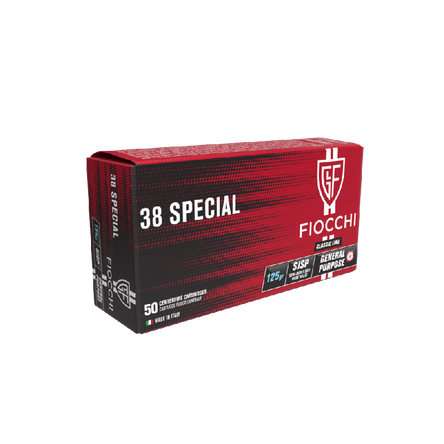 Fiocchi amunicja 38 SPECIAL SJSP 125gr 