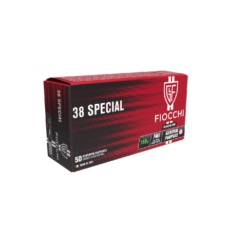 Fiocchi amunicja 38 SPECIAL LRN GZN 158gr