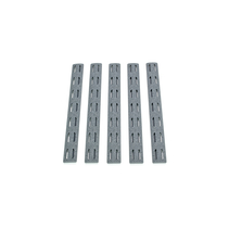 Panele ochronne do łoża w systemie KeyMod pięciopak BCM Rail Panel Kit 5.5 inch Five Pack Wolf Gray