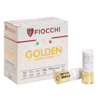 Fiocchi COMPETITION TL GOLDEN 12/70 24g 7,5 (TRAP/PARCOUR)