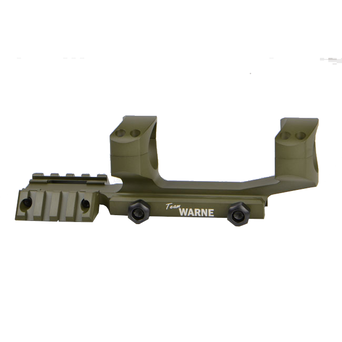 Warne AR15 - 30mm Tactical 1PC Mil-Spec OD Green