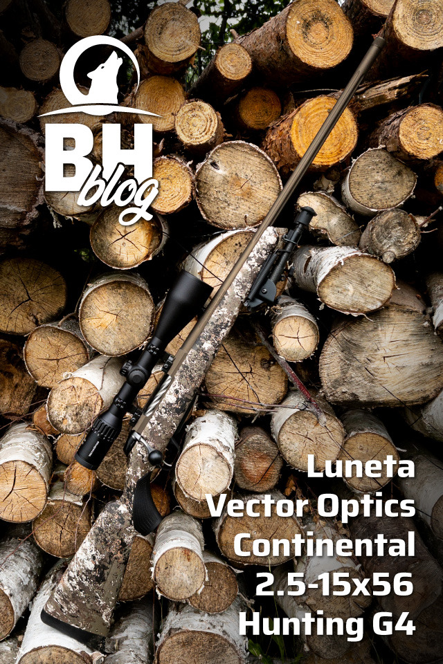 Luneta Vector Optics Continental 2.5-15x56 Hunting G4