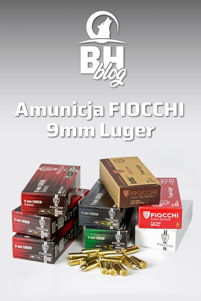 Przegląd amunicji FIOCCHI 9mm Luger